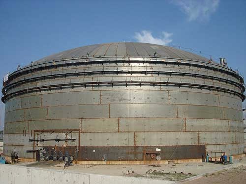 DOMED FIXED ROOF TANKS