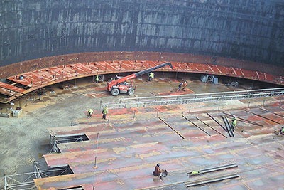 EXTERNAL FLOATING ROOF TANK