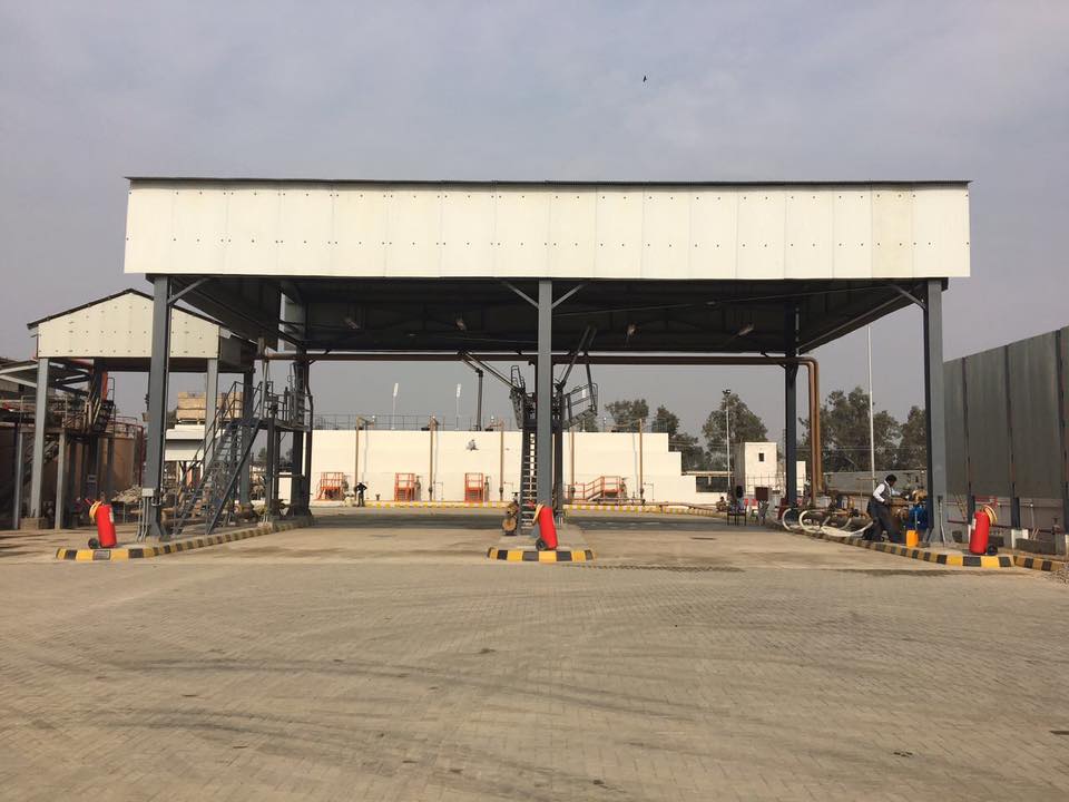 Hascol Amangarh Depot Completed - Depot Energized Lorries decanting started